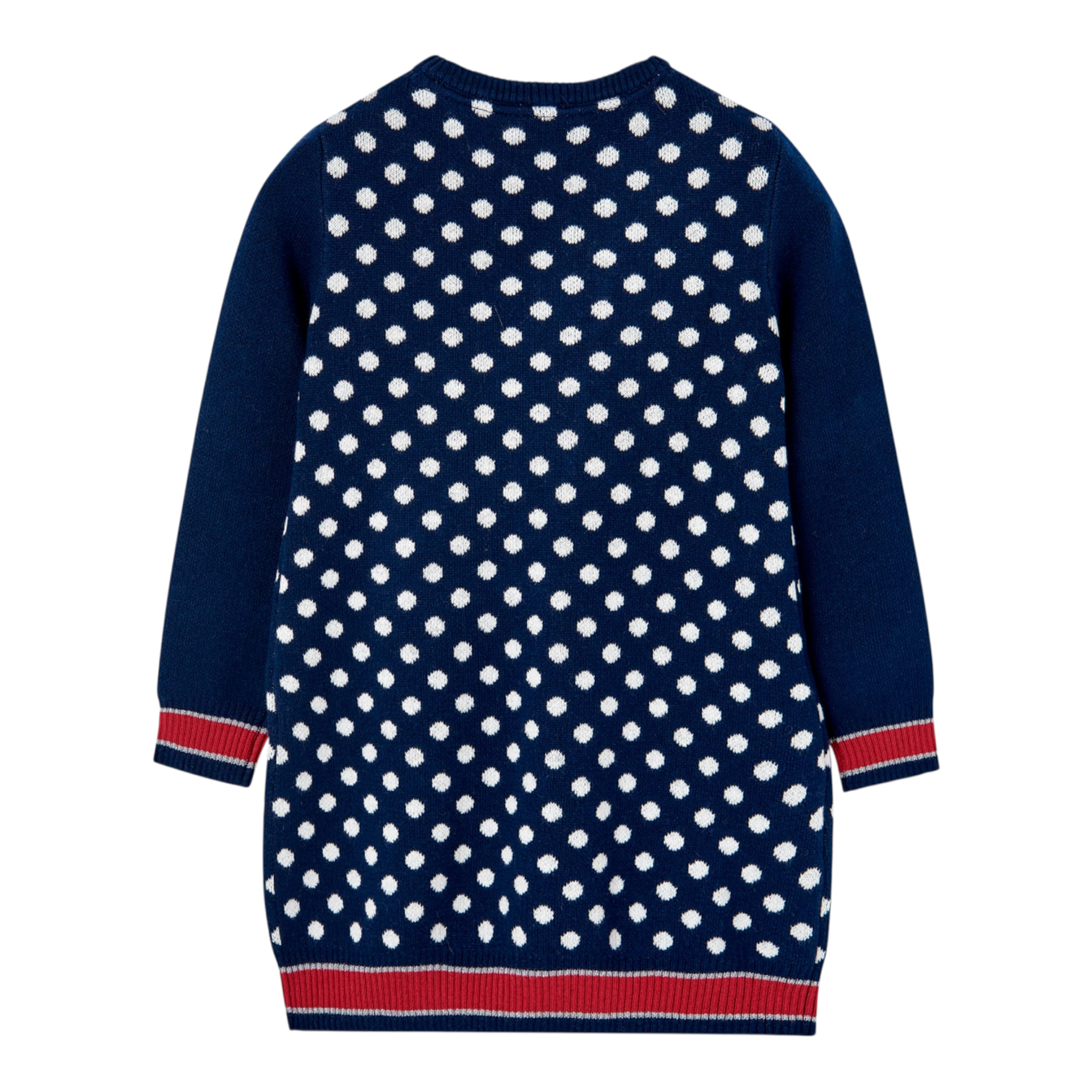 Boboli Abito Manica Lunga tinta unita Blu per Bambina 727286 BLU BOBOLI 