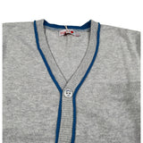 Boboli Cardigan tinta unita Grigio per Bambino 736264 GRIGIO BOBOLI 