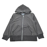 Boboli Felpa con Zip E Cappuccio tinta unita Grigio per Bambino FLPBB GRIGIO BOBOLI 