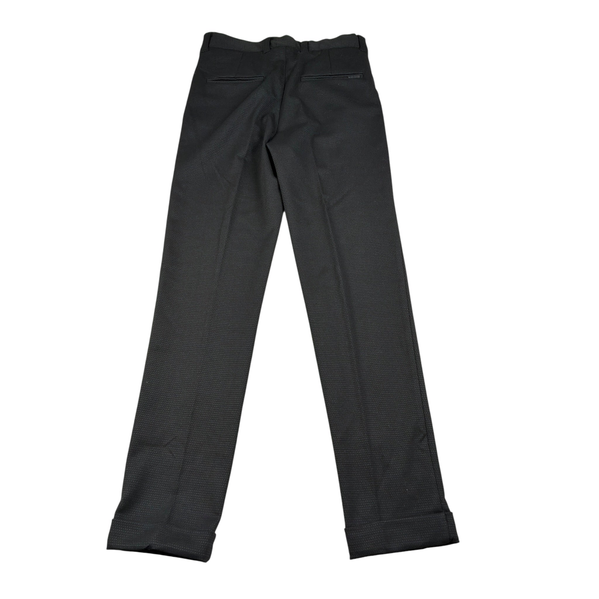 Boboli Pantalone tinta unita con Girovita Regolabile Nero per Bambino PNTLBBL NERO BOBOLI 