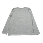 Boboli Shirt Girocollo tinta unita con Stampe Grigio per Bambina SHTBBOLI GRIGIO BOBOLI 