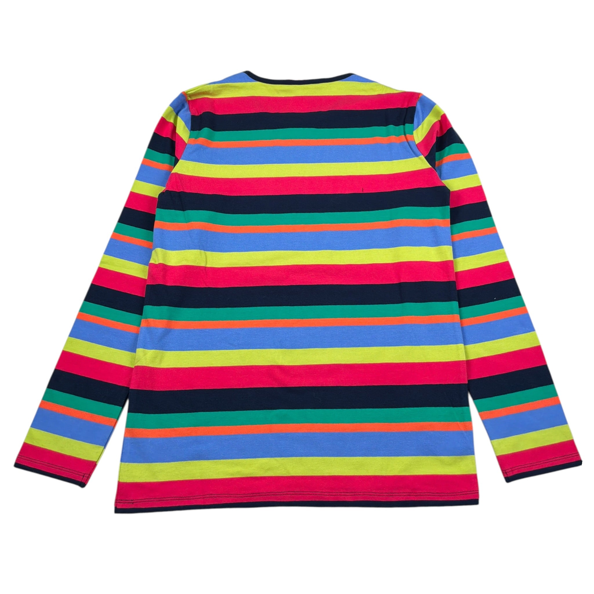 Boboli Shirt Fantasia A Righe Girocollo Multicolor per Bambina THSBOL MULTICOLOR BOBOLI 