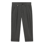 Boss Pantalone tinta unita con Girovita Regolabile Grigio per Bambino J52302 GRIGIO BOSS 
