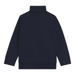 Boss Felpa tinta unita con Zip Blu per Bambino J52326 BLU BOSS 
