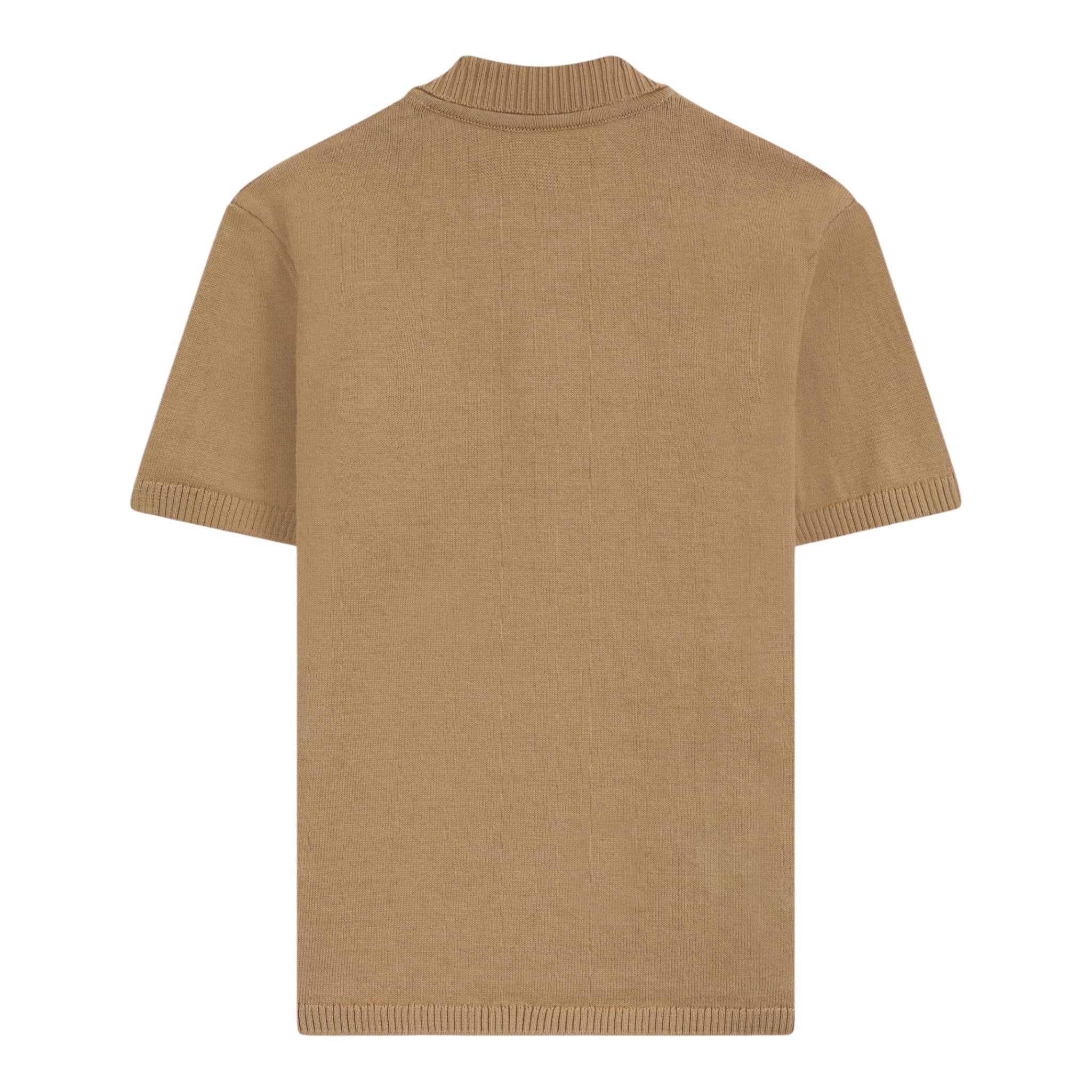 Boss Polo In Maglia Mezza Manica Beige per Bambino J52342 BEIGE BOSS 