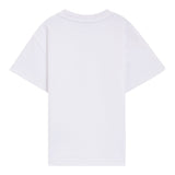 Boss T-Shirt Girocollo tinta unita con Taschino Bianco per Bambino J52377 BIANCO BOSS 
