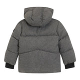 Boss Giubbino tinta unita con Zip E Cappuccio Grigio per Bambino J52394 GRIGIO BOSS 