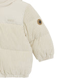 Boss Giubbino tinta unita con Zip E Cappuccio Beige per Neonato J52478 BEIGE BOSS 