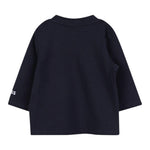 Boss Shirt tinta unita con Logo Blu per Neonato J52514 BLU BOSS 
