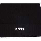 Boss Cappello tinta unita con Logo Nero per Bambino J52616 NERO BOSS 