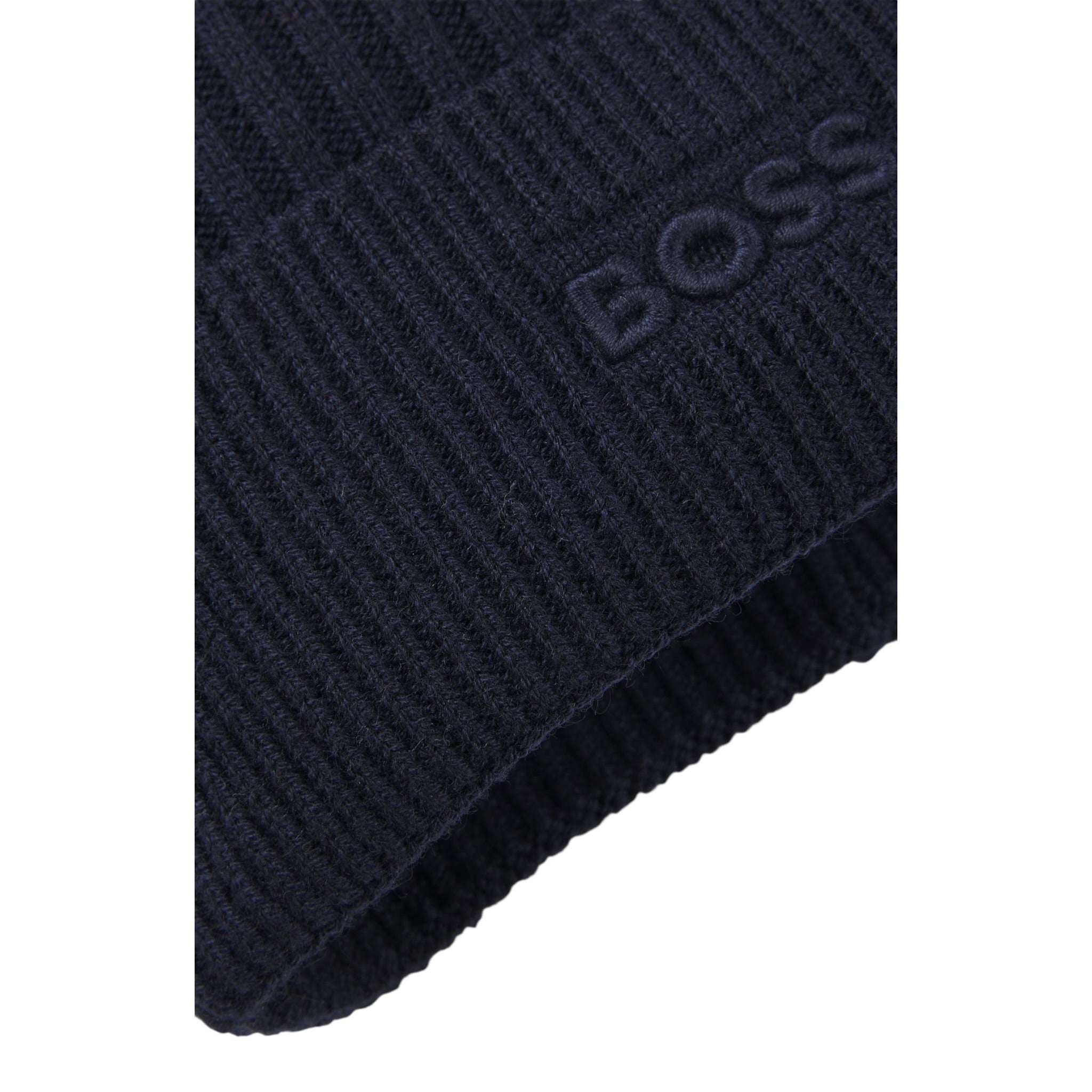 Boss Cappello tinta unita con Logo Blu per Neonato J52650 BLU BOSS 