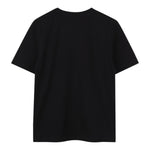 Boss T-Shirt Girocollo tinta unita con Stampa Nero per Bambino J52724 NERO BOSS 