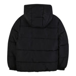 Boss Giubbino tinta unita con Zip E Cappuccio Nero per Bambino JF2396 NERO BOSS 