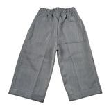 Brian Rush Pantalone tinta unita con Elastico In Vita Grigio per Neonato BR747 GRIGIO BRIAN RUSH 