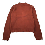 Brian Rush Cardigan tinta unita Ruggine per Bambino MG3025 RUGGINE BRIAN RUSH 