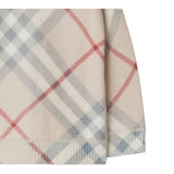 Burberry Cardigan tinta unita con Fantasia Beige per Neonata 8093117 BEIGE BURBERRY 