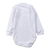 Calamaro Body tinta unita Mezzo Collo Bianco per Neonata 01210X BIANCO CALAMARO 