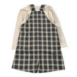Calamaro Completo 2Pz Salopette-Shirt Beige per Bambino 11236J BEIGE CALAMARO 