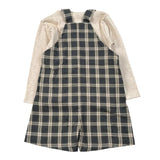 Calamaro Completo 2Pz Salopette-Shirt Beige per Bambino 11236J BEIGE CALAMARO 