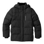 Calvin Klein Giubbino tinta unita con Zip E Cappuccio Nero per Bambino IB0IB01776 NERO CALVIN KLEIN 