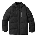 Calvin Klein Giubbino tinta unita con Zip E Cappuccio Nero per Bambino IB0IB01776 NERO CALVIN KLEIN 