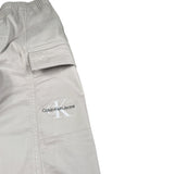 Calvin Klein Pantalone tinta unita con Logo Grigio per Bambino IB0IB02270 GRIGIO CALVIN KLEIN 