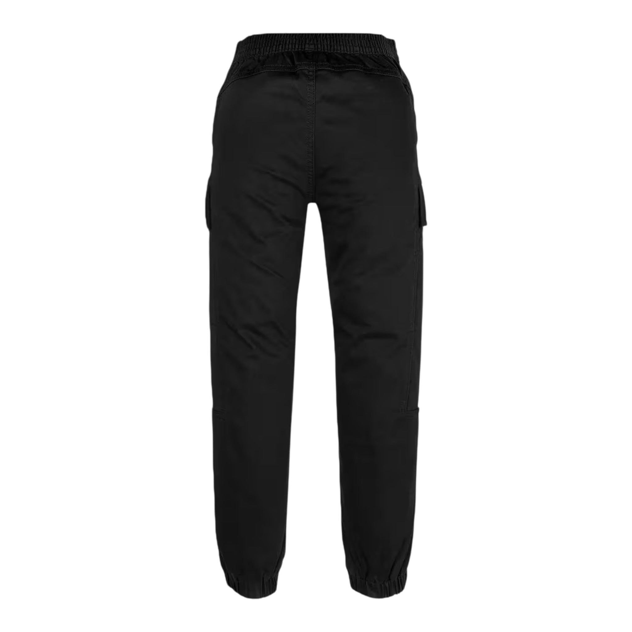 Calvin Klein Pantalone tinta unita con Logo Nero per Bambino IB0IB02270X NERO CALVIN KLEIN 