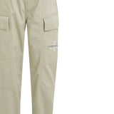 Calvin Klein Pantalone tinta unita con Logo Beige per Bambino IB0IB02270XX BEIGE CALVIN KLEIN 
