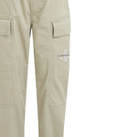Calvin Klein Pantalone tinta unita con Tasconi Beige per Bambino IB0IB02280 BEIGE CALVIN KLEIN 