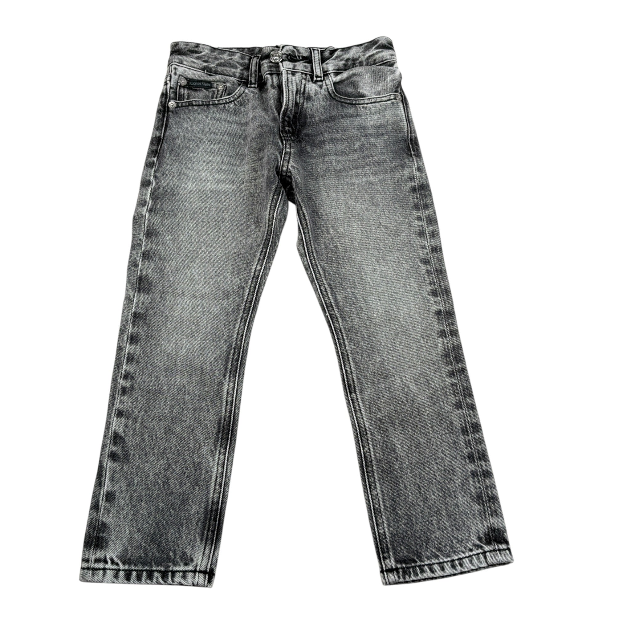 Calvin Klein Jeans tinta unita con Girovita Regolabile Grigio per Bambino IB0IB02521 GRGIO CALVIN KLEIN 