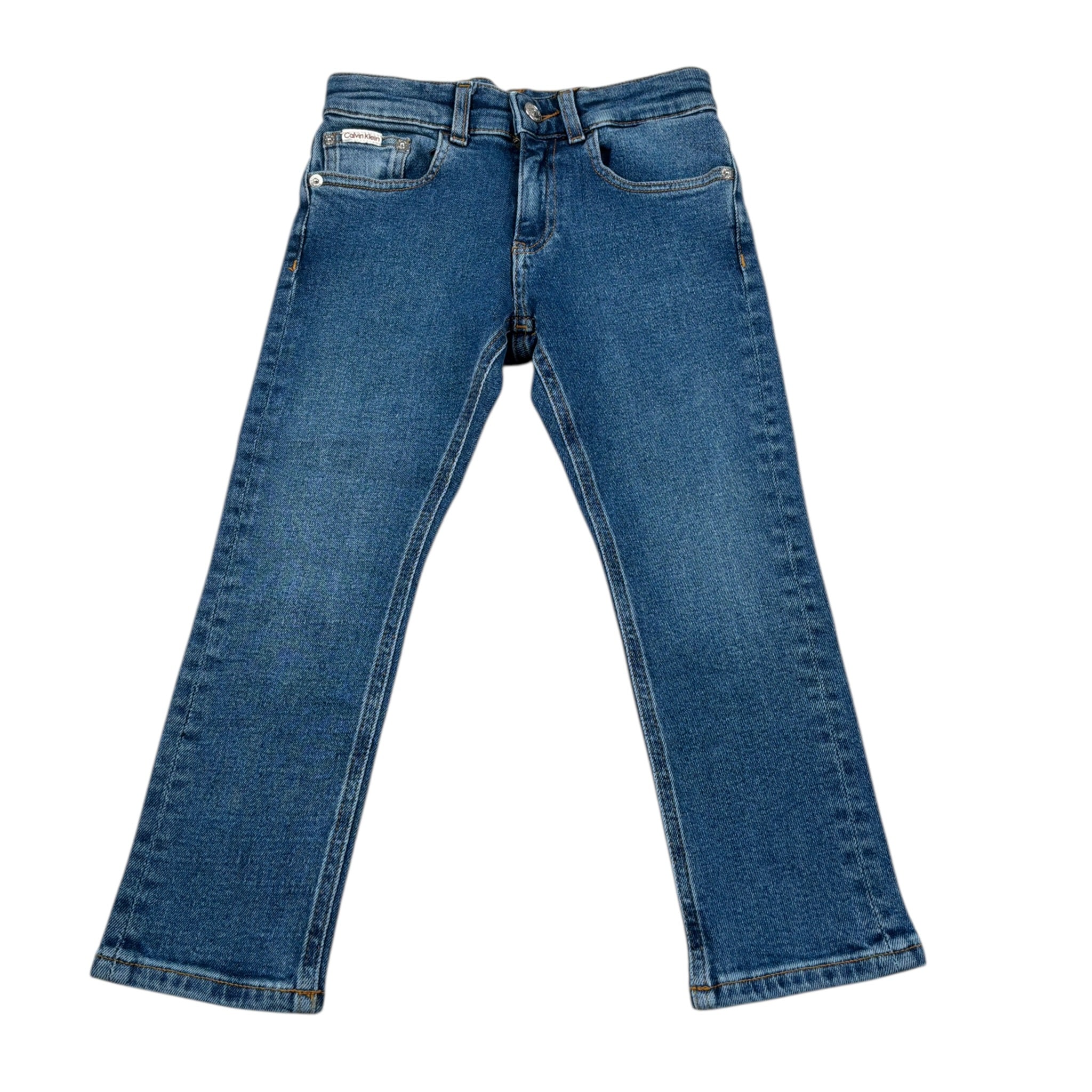 Calvin Klein Jeans tinta unita con Girovita Regolabile Blu per Bambino IB0IB02540 BLU CALVIN KLEIN 