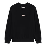 Calvin Klein Maglia tinta unita con Stampa Nero per Bambina IB0IB02596 NERO CALVIN KLEIN 