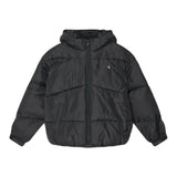 Calvin Klein Giubbino tinta unita con Zip E Cappuccio Nero per Bambino IG0IG02056 NERO CALVIN KLEIN 