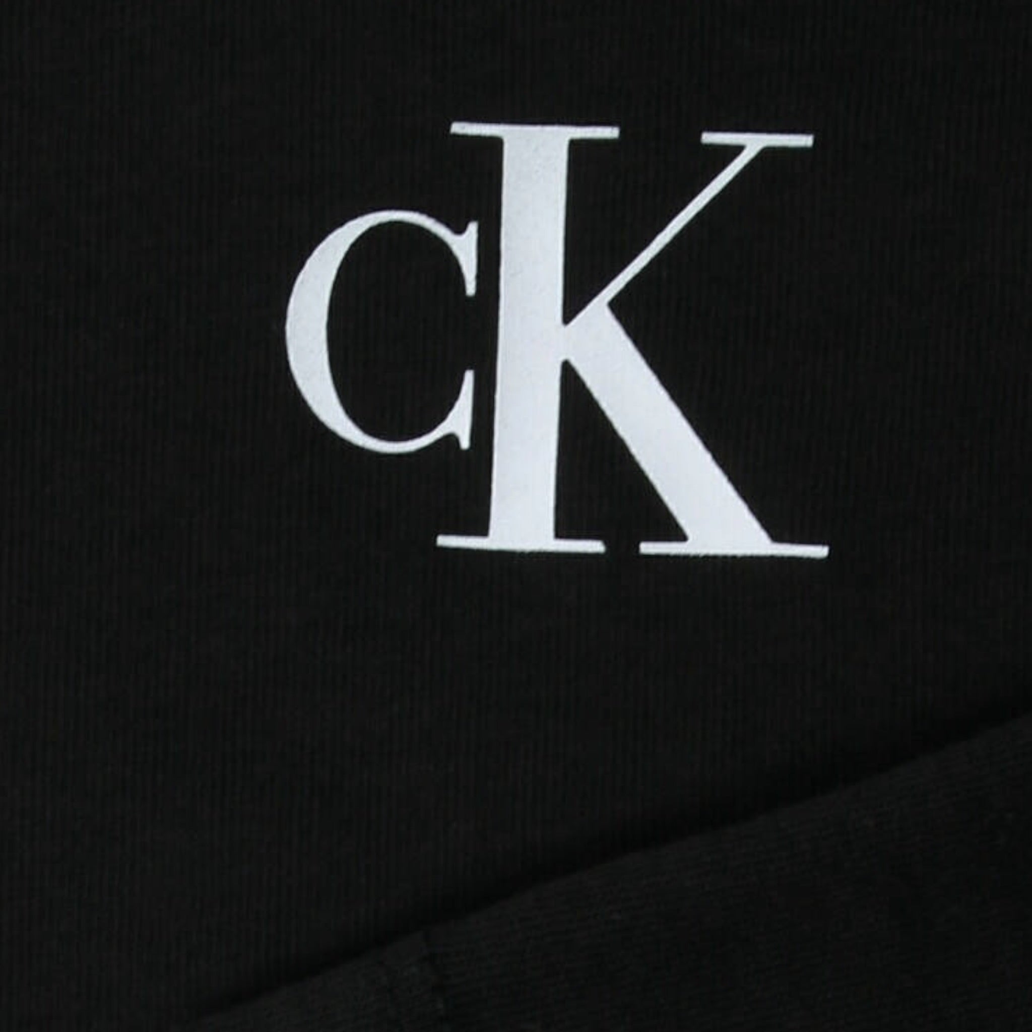 Calvin Klein Shirt tinta unita con Stampa Nero per Bambino IG0IG02135 NERO CALVIN KLEIN 