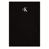 Calvin Klein Maglia tinta unita Collo Alto con Logo Nero per Bambina IG0IG02808 NERO CALVIN KLEIN 
