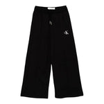 Calvin Klein Pantalone tinta unita Modello Palazzo Nero per Bambina IG0IG02875XX NERO CALVIN KLEIN 