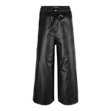 Calvin Klein Pantalone In Ecopelle tinta unita con Elastico In Vita Nero per Bambina IG0IG02983 NERO CALVIN KLEIN 