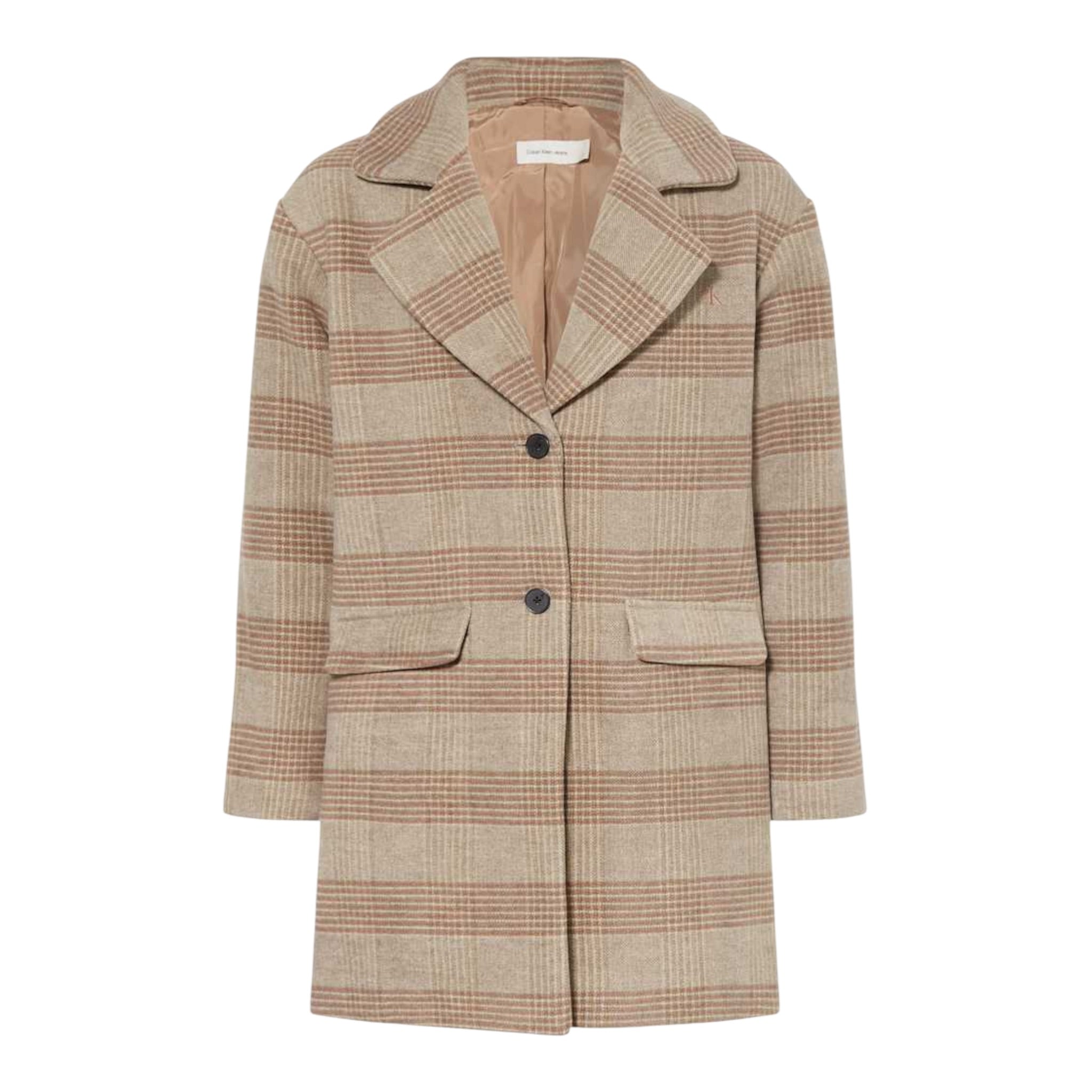 Calvin Klein Cappotto tinta unita Beige per Bambina IG0IG03006 BEIGE CALVIN KLEIN 