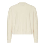 Calvin Klein Maglia Girocollo tinta unita con Ricami Beige per Bambina IG0IG03026 BEIGE CALVIN KLEIN 