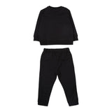Calvin Klein Completo 3 Pezzi Felpa-T-Shirt-Pantalone Nero per Neonato IN0IN00336 NERO CALVIN KLEIN 