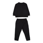 Calvin Klein Completo 3 Pezzi Felpa-T-Shirt-Pantalone Nero per Neonato IN0IN00336 NERO CALVIN KLEIN 
