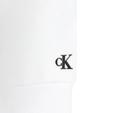Calvin Klein Felpa tinta unita con Stampa Bianco per Bambino IU0IU00581 BIANCO CALVIN KLEIN 