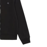 Calvin Klein Felpa Xon Zip E Cappuccio tinta unita Nero per Bambino IU0IU00707 NERO CALVIN KLEIN 