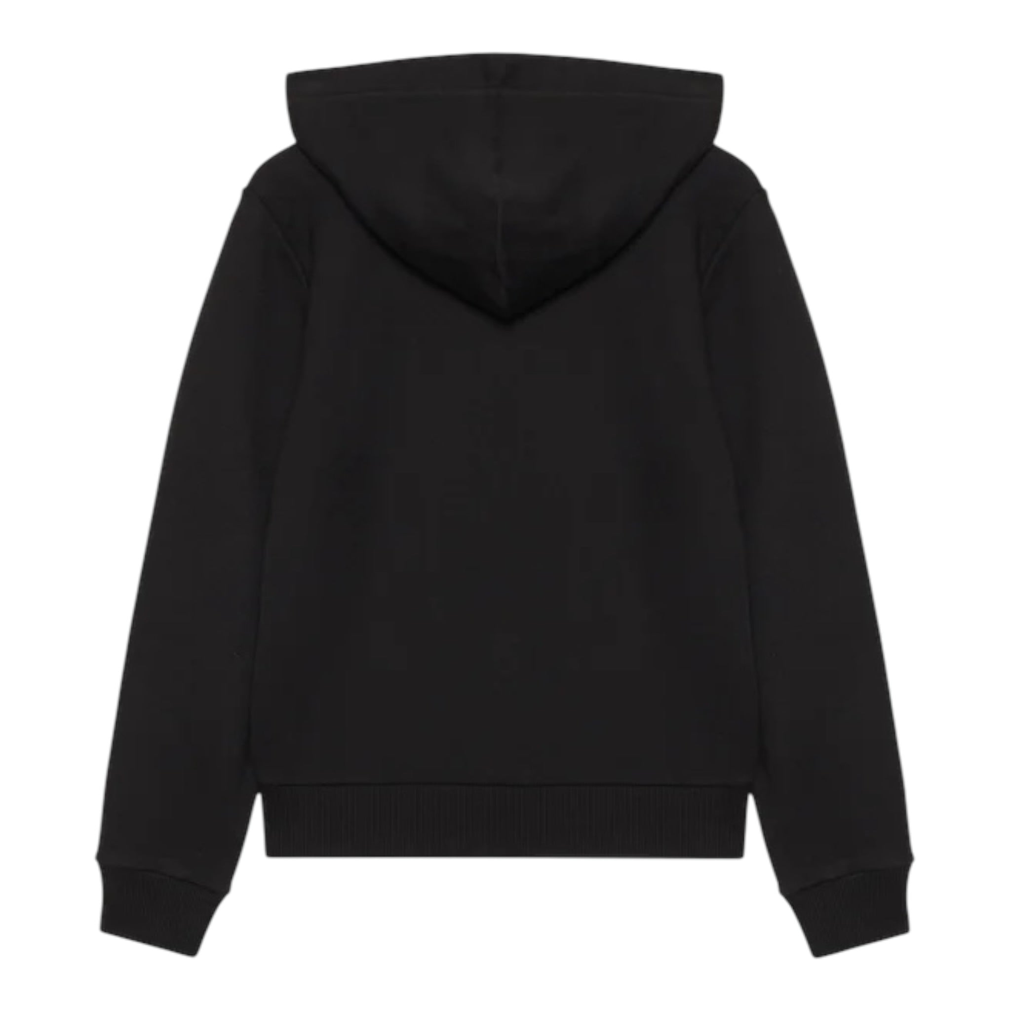 Calvin Klein Felpa Xon Zip E Cappuccio tinta unita Nero per Bambino IU0IU00707X NERO CALVIN KLEIN 