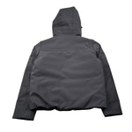 Canadian Giubbino tinta unita con Cappuccio Nero per Bambino CAP01466 NERO CANADIAN 