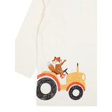 Carre'Ment Beau Shirt Girocollo tinta unita con Stampa Panna per Neonato Y30286 PANNA CARRE'MENT BEAU 