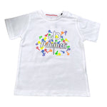 Cesare Paciotti T-Shirt tinta unita con Stampa Bianco per Neonato 4119B BIANCO CESARE PACIOTTI 