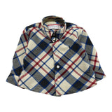 Cesare Paciotti Camicia Tricolore con Fantasia Panna per Bambino CMP6350J PANNA CESARE PACIOTTI 