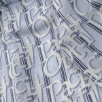 Cesare Paciotti Camicia tinta unita con Stampa Azzurro per Neonato CMP6355B AZZURRO CESARE PACIOTTI 