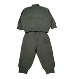 Cesare Paciotti Completo 2 Pezzi Felpa-Pantalone tinta unita Verde per Neonato COMP6302BXXX VERDE CESARE PACIOTTI 